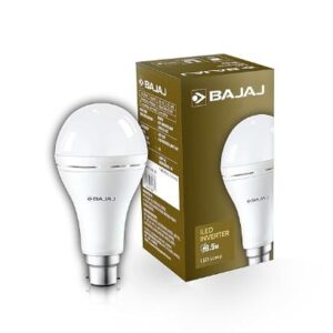 bajaj iled 8.5w rechargeable emergency inverter led bulb