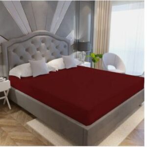 la verne king size fitted terry cotton breathable