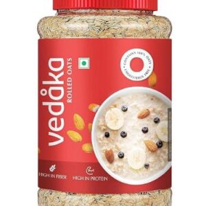 Home amazon brand vedaka rolled oats | 1.2 kg jar