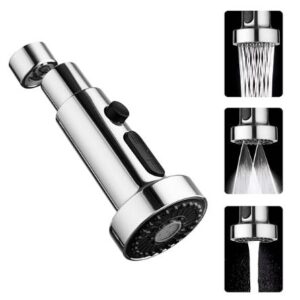 alton ald865, abs, 3 function, tap extender for kitchen sink, chrome | 360 degree rotation