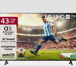 lg ur7500 108 cm (43 inch) ultra hd (4k) led smart webos tv