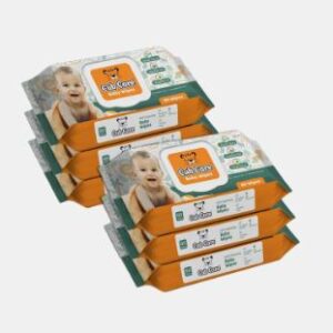 cub care baby wipes aloe vera, jojoba oil, vitamin e and paraben free (480 wipes)